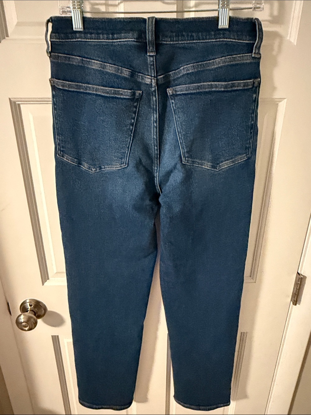 J. Crew Factory Signature Stretch Stovepipe Straight Leg Jeans High Waist Sz. 28 - Picture 6 of 7